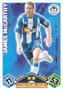James McCarthy Wigan Athletic 2009/10 Topps Match Attax #338